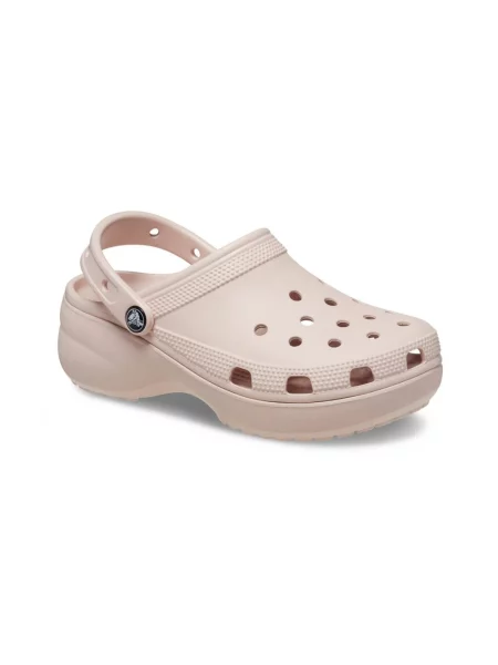 Klapki Crocs Classic Platform Clog quartz różowe