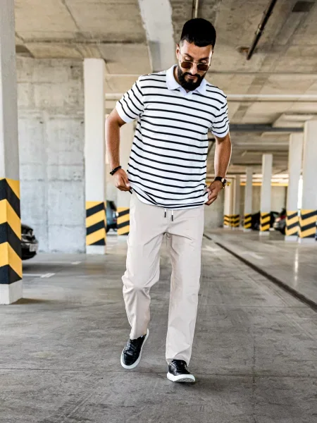 TeamV Штани повсякденні бежевий