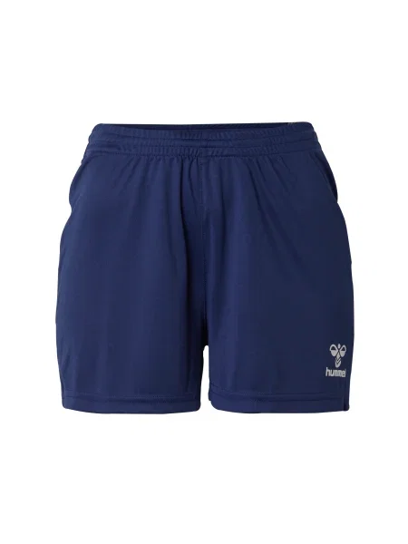 Hummel Pantaloni sport AUTHENTIC albastru închis / negru alb