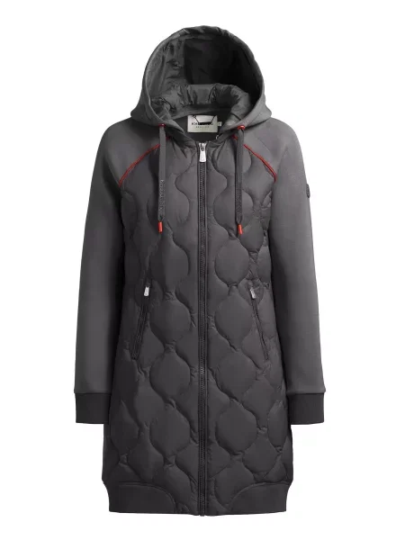 Khujo Palton de primăvară-toamnă Nora închis gri