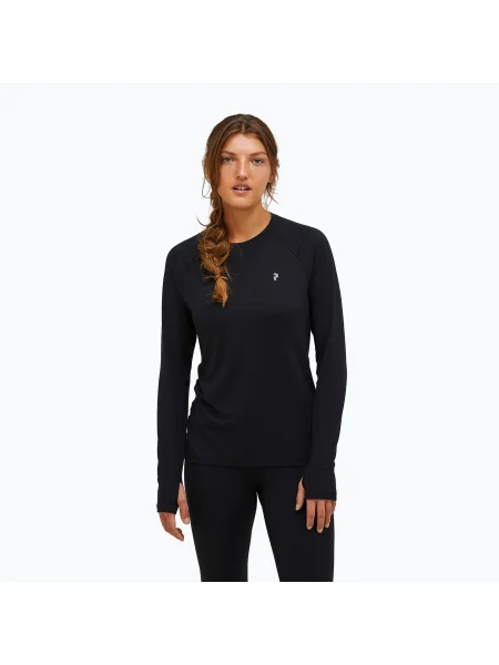 Tricou mânecă lungă Peak Performance negru