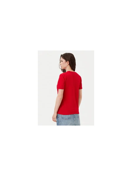 Tommy Hilfiger Póló Regular Fit piros