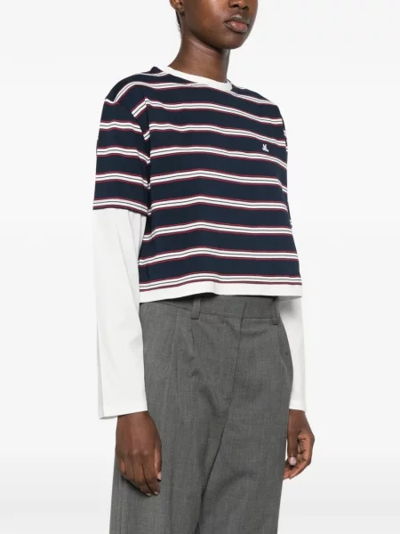 Decupat tricou Maje albastru