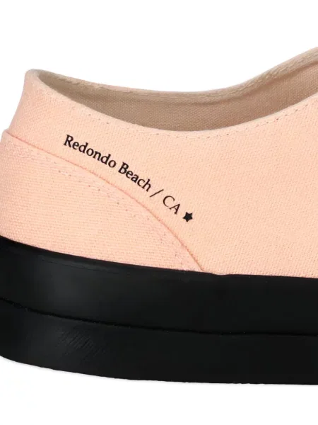 Sneakers Fortela με κορδόνια με δαντέλα ροζ