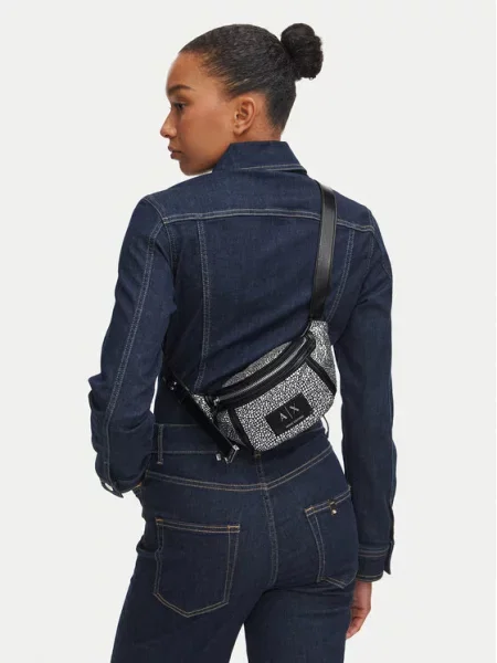 Torbica oko struka﻿ Armani Exchange crna