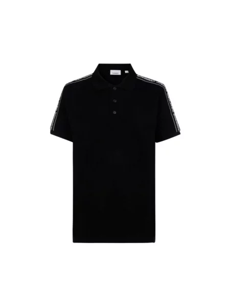 Koszulka polo Burberry czarna