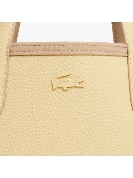 Сумка Lacoste двусторонняя бежевая
