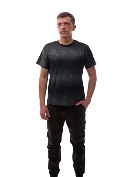 Футболка LUMO графіт віскоза/поліестер