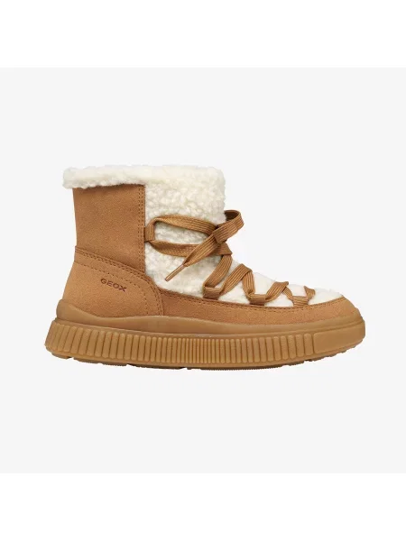 Sneakers Geox καφέ
