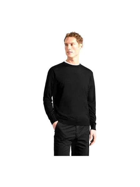 Sweter Paul & Shark wełniany czarny