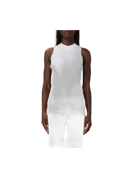 Top Armani Exchange beżowy