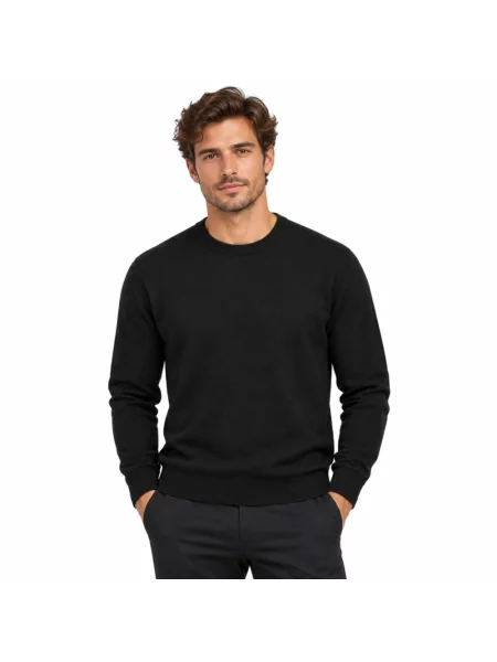 Sweter Cashmere Company wełniany czarny