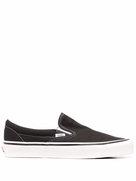 Slip on plátěné tenisky Vans černé