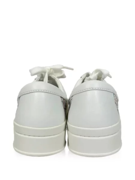 Sneakerși Stuart Weitzman din tweed alb