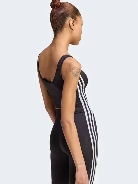 Adidas Originals športová podprsenka Essentials Seamless čierna
