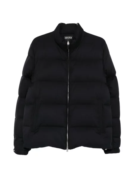 Matlasat geacă Zegna negru