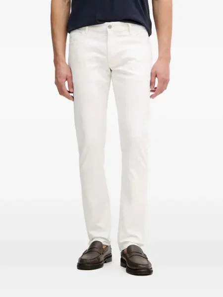 Κοκαλιάρης skinny τζιν Armani Exchange λευκό