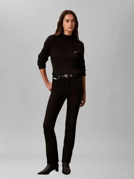 Calvin Klein Jeans Džínsy denim čierny
