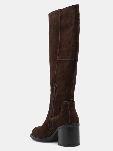 Vagabond Shoemakers cizme din piele întoarsă MERYL cu drept maro