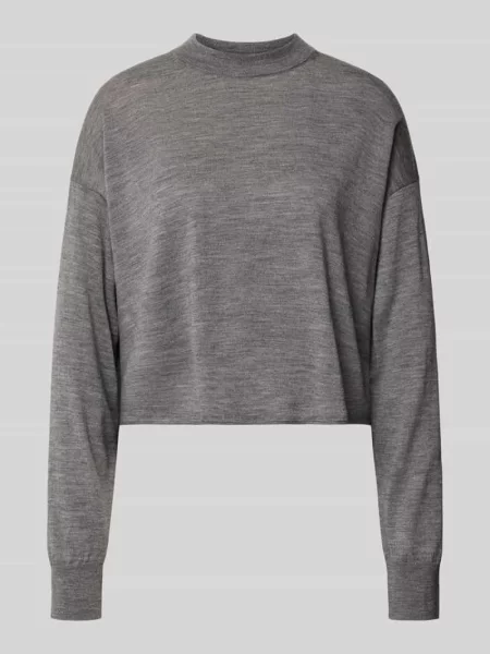 Sweter z dzianiny z żywej wełny model MALESE' Drykorn