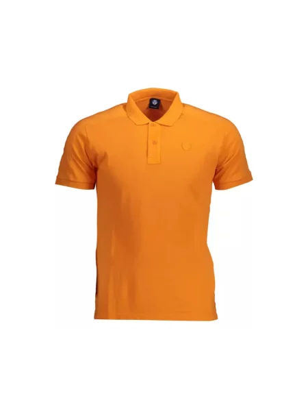 Koszulka polo North Sails z krótkim rękawem pomarańczowa