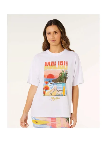 Koszulka z krótkim rękawem RIP CURL Hayley O Heritage Tee biała