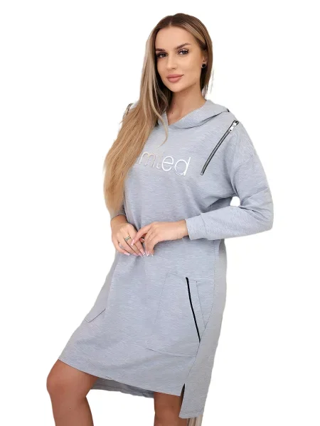 Šaty Kesi sivá