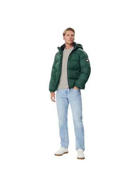 Tommy Jeans Kurtka puchowa Essential  ciemny zielony