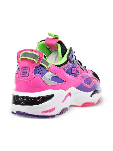 Sneakersy dziecięce Fila Ray tracer białe