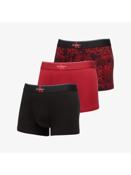 Bokserki Calvin Klein Trunk Red S czerwony