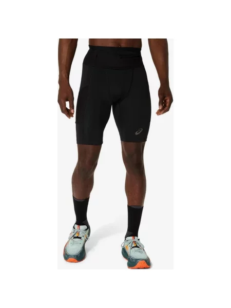 Legginsy krótkie ASICS Fujitrail Elite Sprinter L czarne