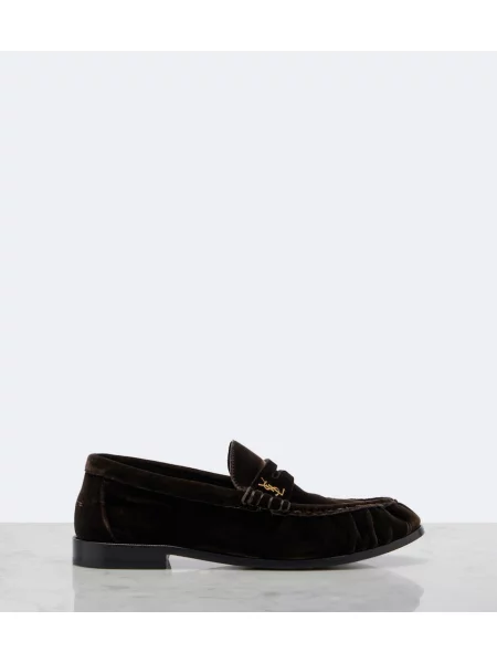 Loafersy Saint Laurent hnedá