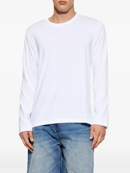Lung tricou Hanro alb