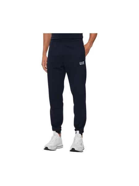 Emporio Armani spodnie dresowe niebieskie