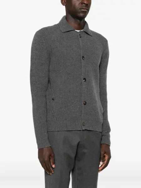 Cardigan Zanone tricotate gri