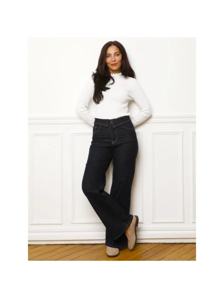 Blugi La Modeuse albastru