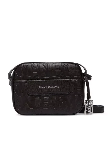 Ročna torba Armani Exchange Temno rjava