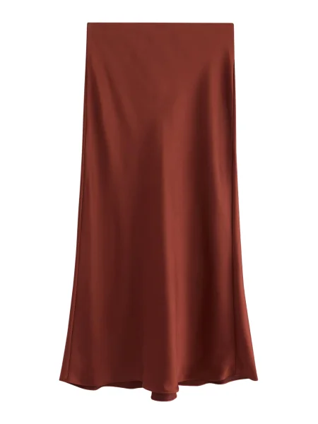 Lindex Fustă Maria bordeaux roșu