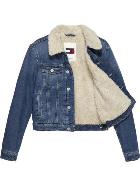 Kurtka jeansowa Tommy Jeans niebieska