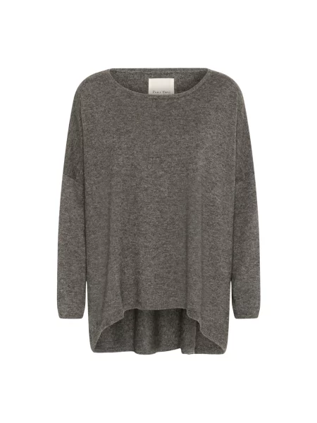 Sweter Part Two wełniany szary