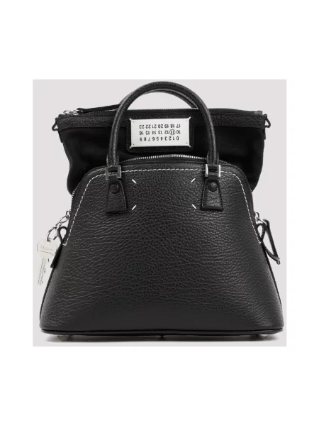 Torebka Maison Margiela skórzana czarna