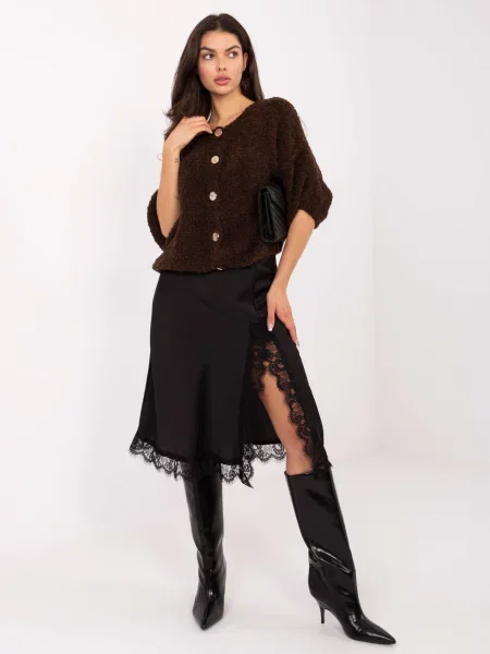 Pulover Italy Moda negru