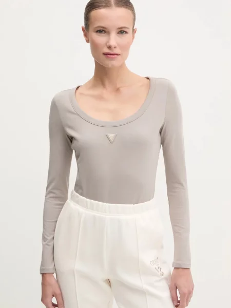 Боди Guess COLETTE дамско бежово