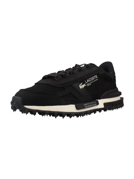 Sneakersy Lacoste skórzane czarne