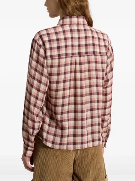 Cămașă Woolrich în carouri maro