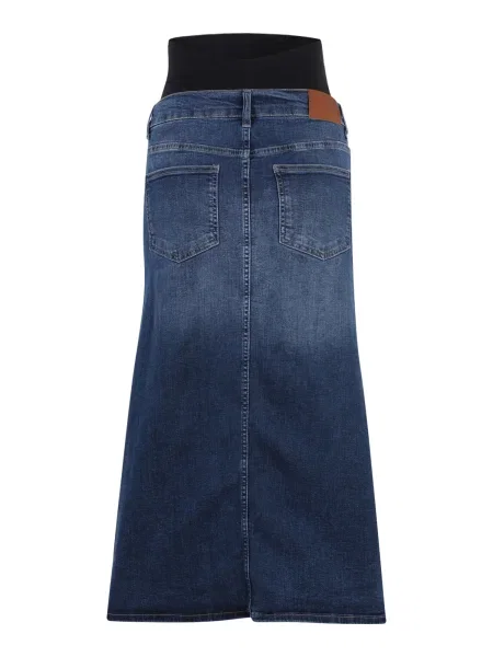 Fustă denim albastru