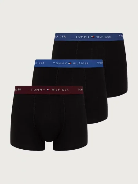 Tommy Hilfiger boxerky pánske s elastanom čierna