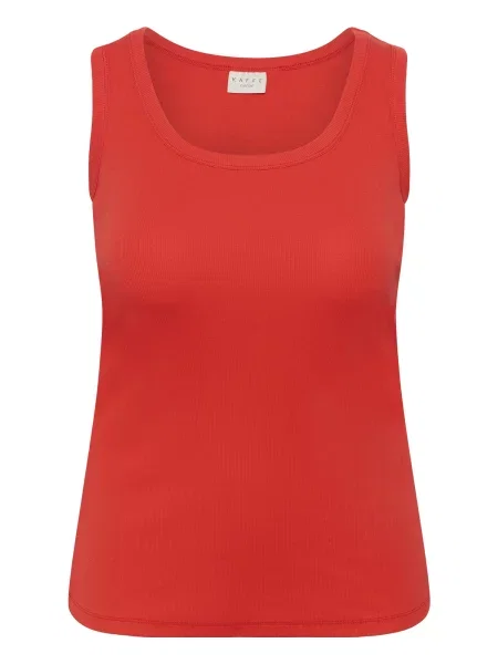 KAFFE CURVE Top KCcarina' roșu