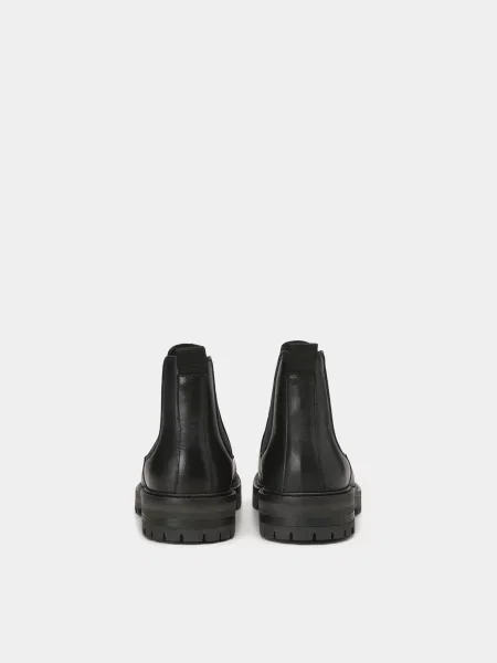 Кожаные ботинки челси Marc O'polo черные