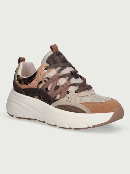 Twinset sneakers pentru femei maro